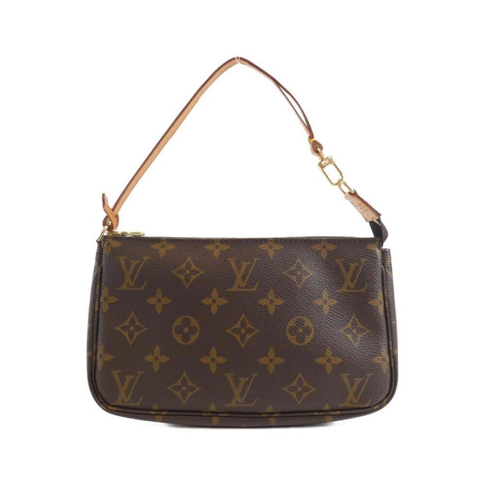 LOUIS VUITTON Brown Monogram Pochette Pouch